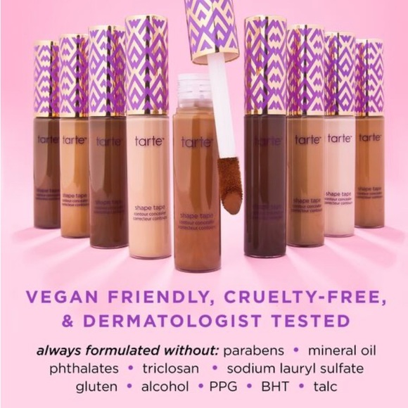 ⚜️Tarte Limited Edition Shape Tape Concealer & ManEater Mascara Kit! NWT! - Picture 4 of 7